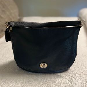 Black Coach Shoulder Bag